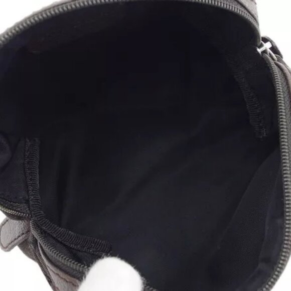 BVLGARI Pouch Logomania Canvas x Leather Authentic Used - Picture 8 of 8